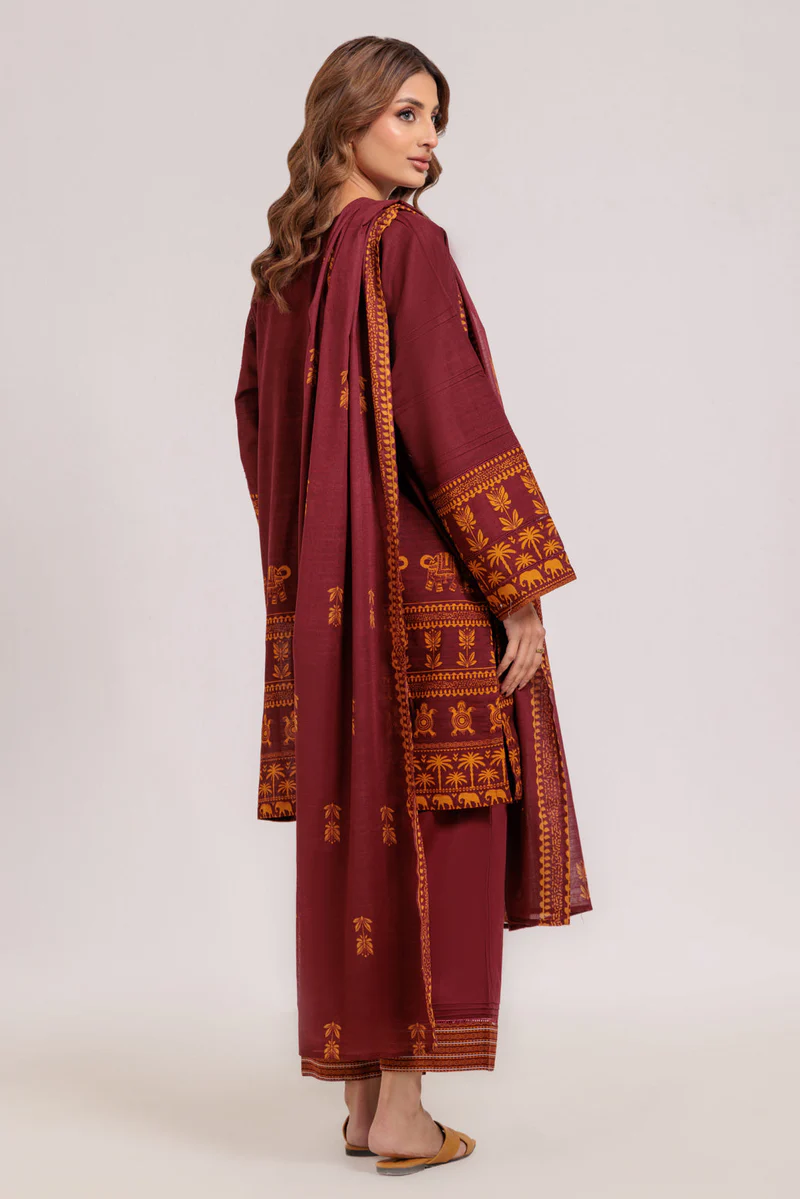 MAROON-CAMBRIC-3 PIECE (Copy)